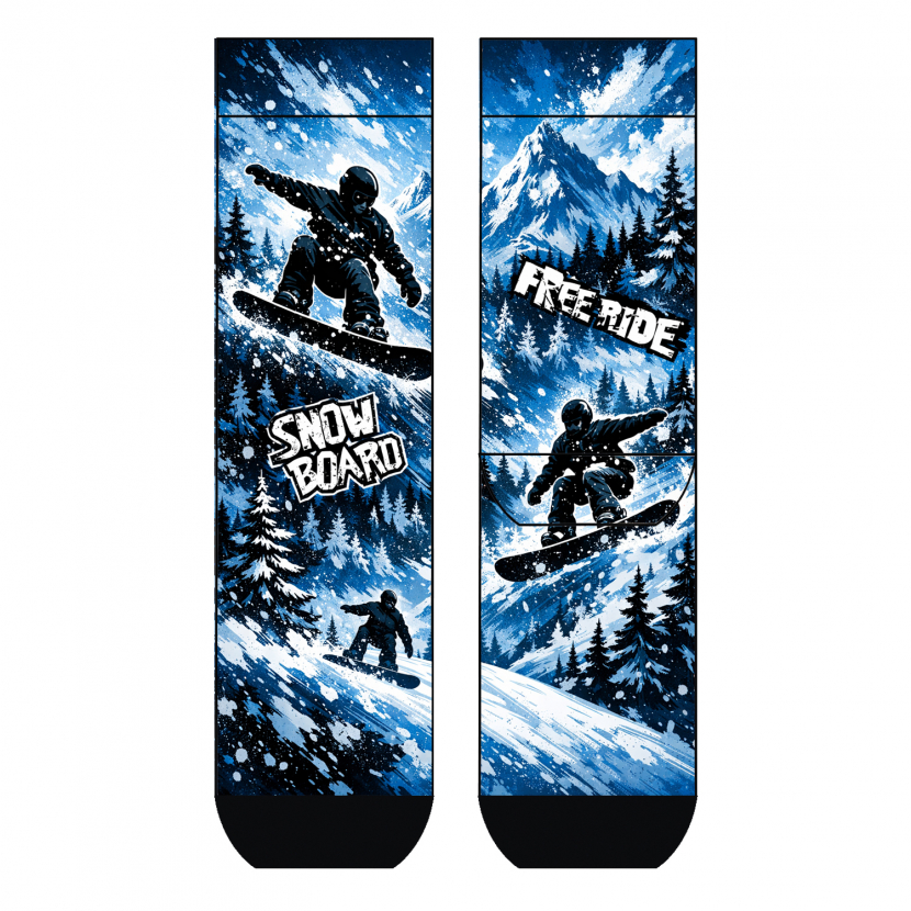 Cool 7 - Unisex One Size (41/46) - Print Socken - Runddruck Motiv: C5595